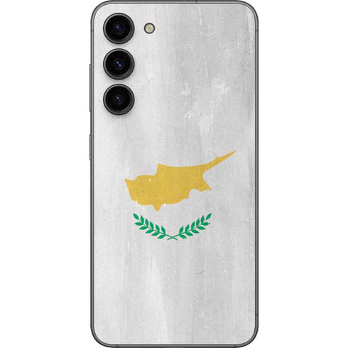 Cyprus Flag Distressed Galaxy S23 Plus Skin